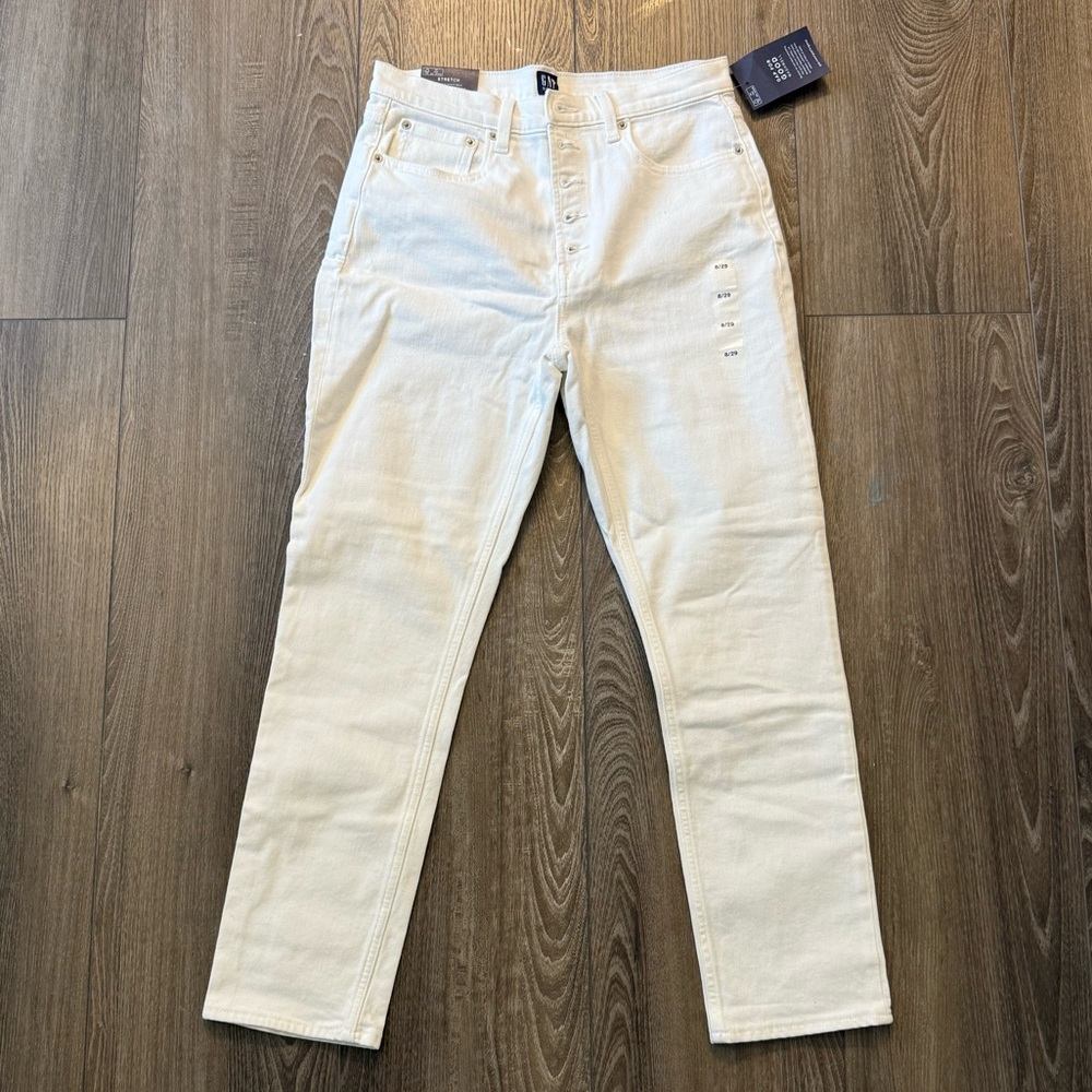 GAP Women's High Rise Cigarette Jean— size 29